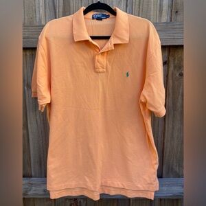Polo Ralph Lauren Classic Fit Mesh Polo Pique Logo Shirt Cotton